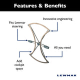 Lewmar Folding Steering Wheel (MPN: 89700407)