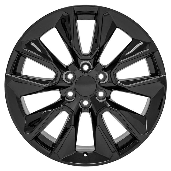 OE Wheels CV32 22 Inch Aluminum Wheel (MPN: CV32-22090-6550-28B)