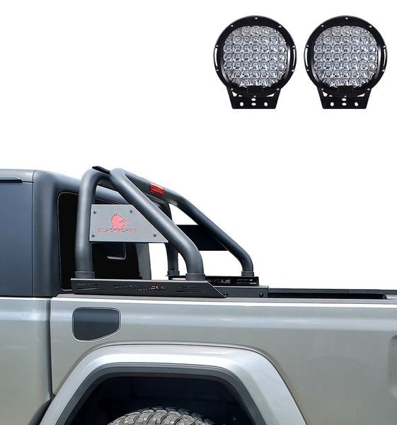 Truck Bed Bar with LED Lights (MPN: RB007BK-PL69B)