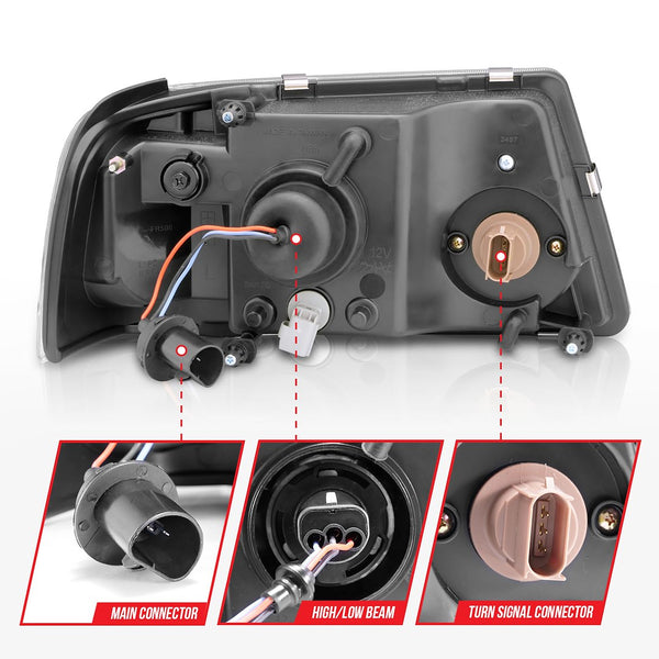 AnzoUSA Headlight Assembly (MPN: 111512)