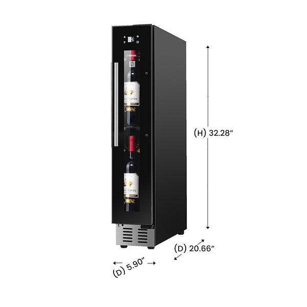 Pinnacle Appliances Wine Refrigerator (MPN: WR 009 B)