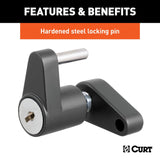 Curt Trailer Coupler Lock (MPN: 23521)