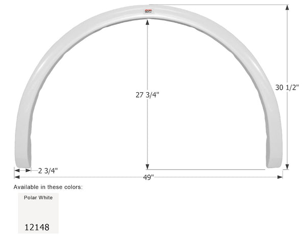 Icon Fender Skirt (MPN: 12148)