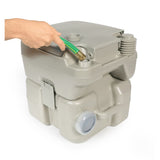 Portable Toilet with 2.5 Gallon Fresh Water Tank (MPN: 41541)