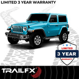 TrailFX Nerf Bar 4 Inch Oval Tube Side Steps (MPN: A1511B)