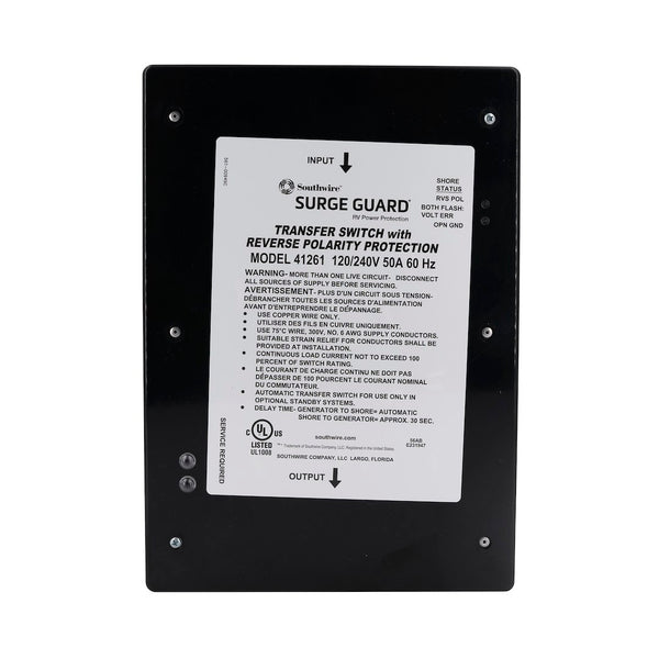 Southwire Automatic Power Transfer Switch (MPN: 41261-011)