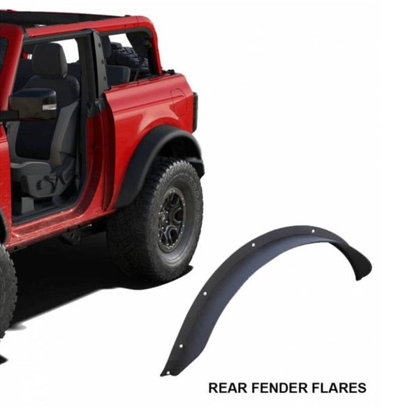 Black Horse Off Road Fender Flares (MPN: FF-FBR22)