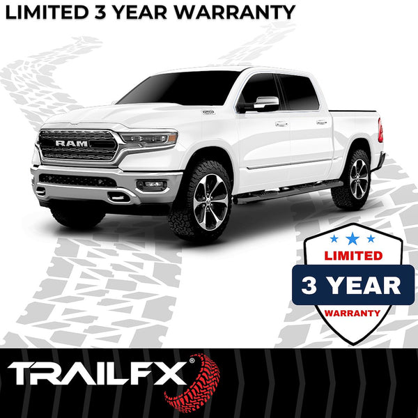 TrailFX 5 Inch Oval Bent Side Bars (MPN: A7081B)