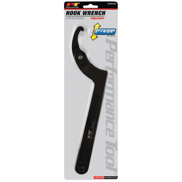 Performance Tool Adjustable Spanner Wrench (MPN: W30784)