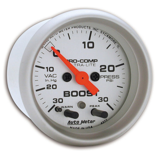 AutoMeter Ultra-Lite Boost Vacuum Gauge (MPN: 4377)