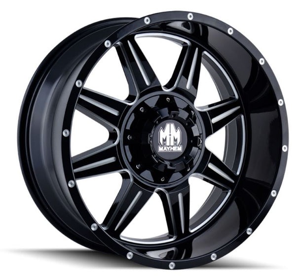 Mayhem Wheels Monstir 8100 20 Inch Wheel (MPN: 8100-2976M)