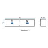 UWS Tool Box Topside Aluminum Storage (MPN: TBTS-96)