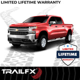 TrailFX Nerf Bar 4 Inch Oval Tube Side Steps (MPN: A1535S)