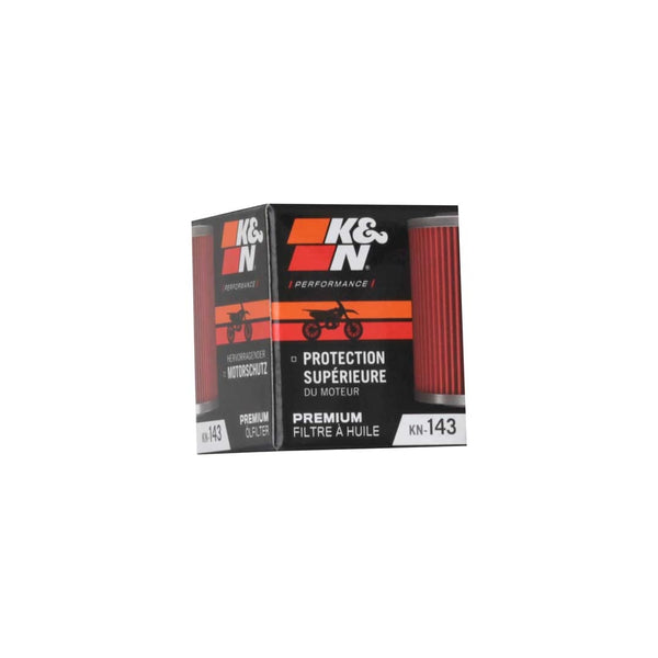 K&N Powersports Cartridge Oil Filter (MPN: KN-143)