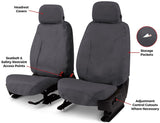 Custom Polycotton Seat Cover Set for Bucket Seats (MPN: SS3470PCCH)