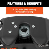 CURT A30 Fifth Wheel Trailer Hitch Head (MPN: 16590)