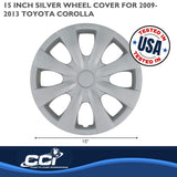 Coast To Coast Wheel Cover Set (MPN: IWC45015S)