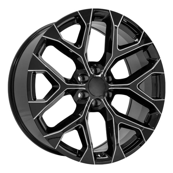 OE Wheels CV98B 24 Inch Wheel (MPN: CV98B-24100-6550-24BM)