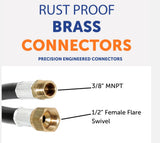 Flame King Propane Hose Assembly (MPN: MB100383-48)