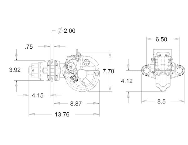 Buyers Products Heavy Duty Pintle Hook (MPN: BP760A)