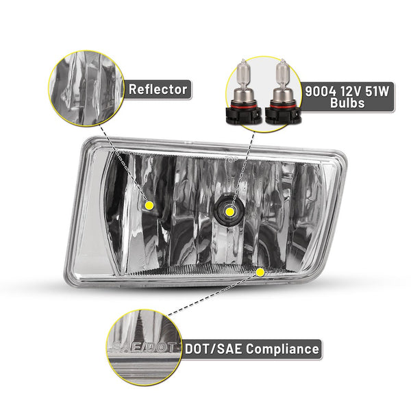 Winjet Driving Fog Light Kit (MPN: CFWJ-0156-C)