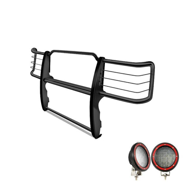 Black Horse Grille Guard Kit (MPN: 17GT28MA-PLFR)