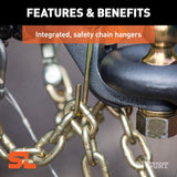 CURT Pintle Hook with Auto-Locking System (MPN: 48407)