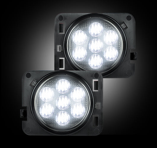 Recon Accessories LED Side Marker Light (MPN: 264135WHBK)