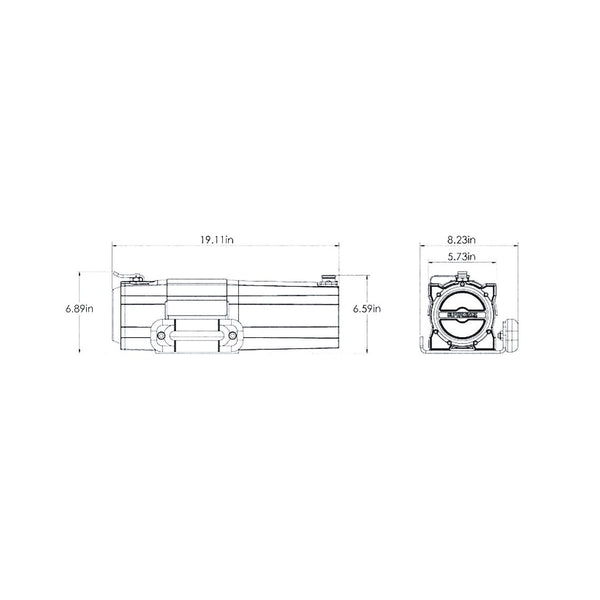 Superwinch S Series Vehicle Mounted Winch (MPN: 1455201)