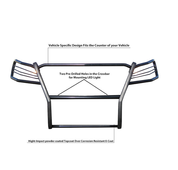 Black Horse Off Road Grille Guard (MPN: 17D502MA)
