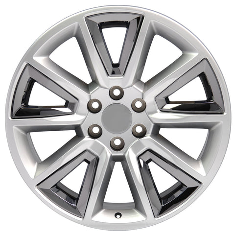 OE Wheels CV73 Aluminum Wheel (MPN: CV73-20085-6550-24HB-IC)