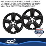 Coast To Coast Impostor Wheel Skin (MPN: IWCIMP383BLK)