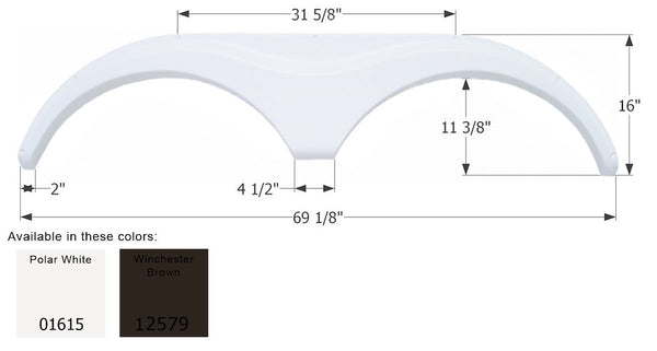 Icon Fender Skirt (MPN: 12579)