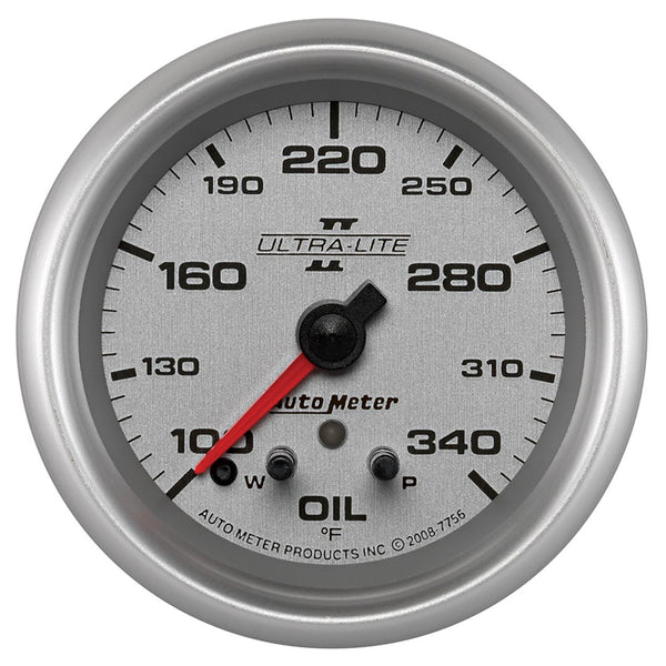 AutoMeter Ultra-Lite Oil Temperature Gauge (MPN: 7756)