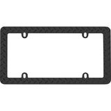 License Plate Frame - Diamond Plate Design (MPN: 30850)