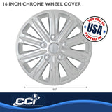 Coast To Coast 15 Inch Wheel Cover Set (MPN: IWC42015C)