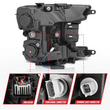 AnzoUSA LED Projector Beam Headlight Assembly (MPN: 111521)