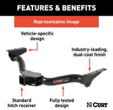 Curt Class III Trailer Hitch for Honda Ridgeline (MPN: 13118)