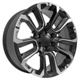 OE Wheels CV68 Aluminum Wheel (MPN: CV68-22090-6550-28B1M)