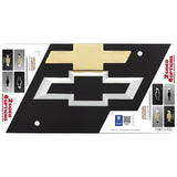Cruiser License Plate with Chevy Bowtie Emblems (MPN: 70205)