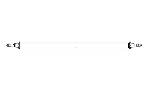Lippert Components Trailer Axle (MPN: V000361562)