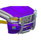 Black Horse Off Road Grille Guard (MPN: RU-GMSI15-B)