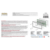 Stainless Steel License Plate Frame (MPN: 21110)