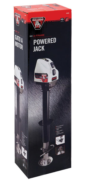 Bulldog A-Frame Powered Drive Trailer Tongue Jack (MPN: 500200)