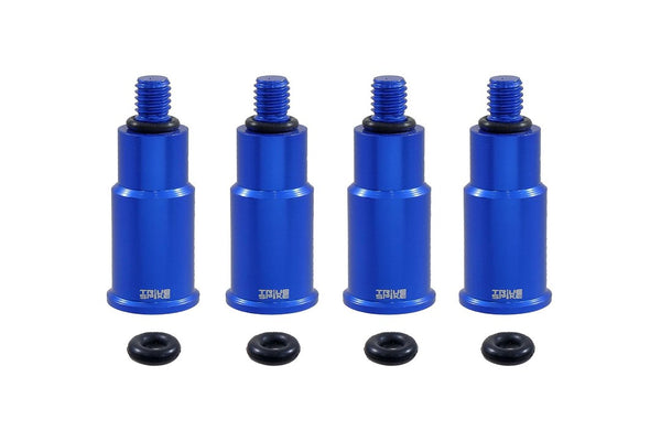 True Spike Billet Aluminum Valve Stem Caps (MPN: WVC005BL)