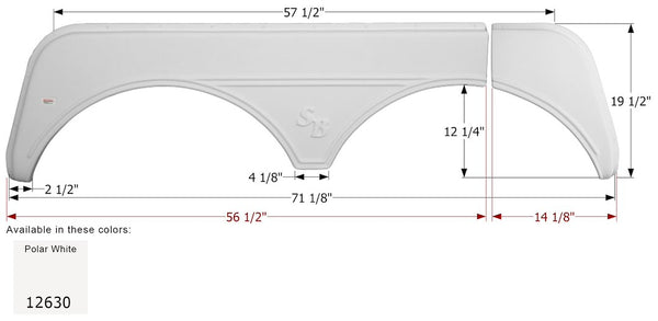 Icon Fender Skirt (MPN: 12630)