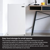 Magic Chef Single Compartment Mini Refrigerator (MPN: MCBR350W2)