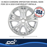 Coast To Coast Impostor Wheel Skin 18 Inch (MPN: IWCIMP366X)