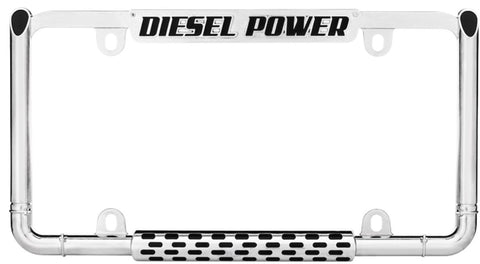 Diesel Power License Plate Frame (MPN: 22003)