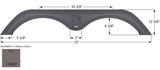 Icon Fender Skirt for Tandem Axle RVs (MPN: 14997)